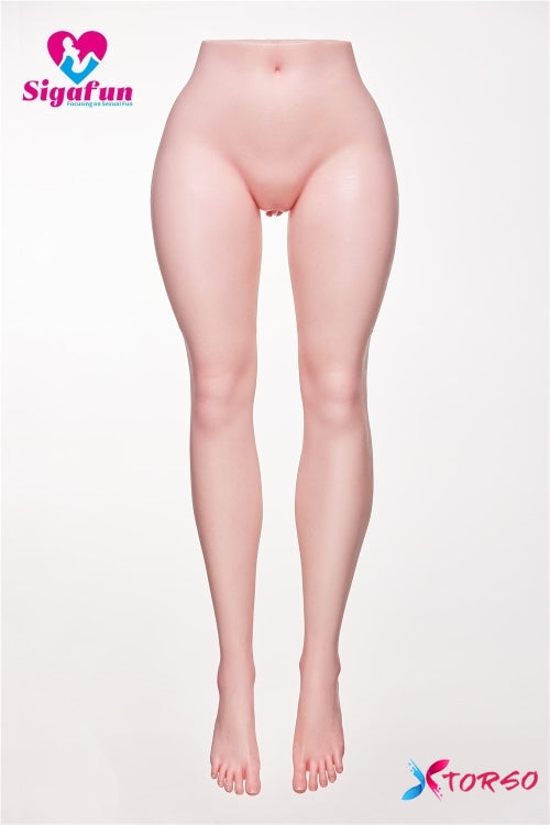 Amelia 104cm/3ft5 55.1LB Silicone Sex Doll Legs
