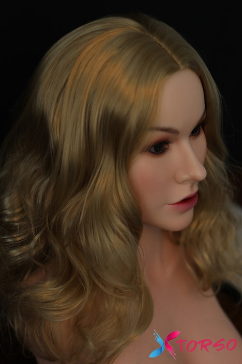 Realistic Orange In Sex Doll High-Quality Silicone Sex Toy 2025  xtorso