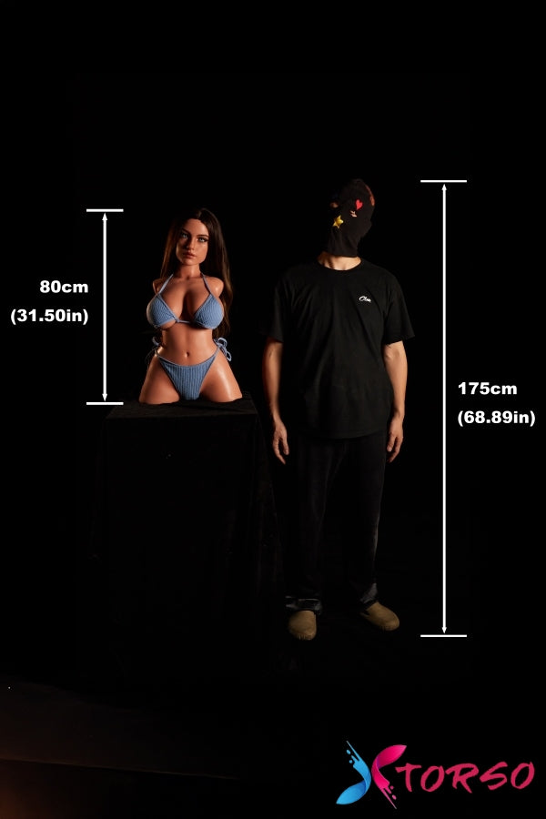 torso and head sex doll size