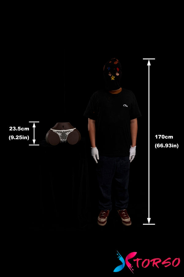 silicone big ass masturbator