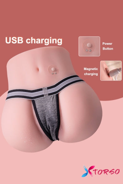  Sex Dolls Torso with Vaginal Stretching Function