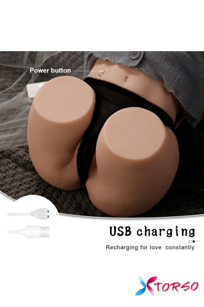 Auto-Sucking Sex Doll Torso Vibrating Thrusting Love Doll Masturbator   xtorso